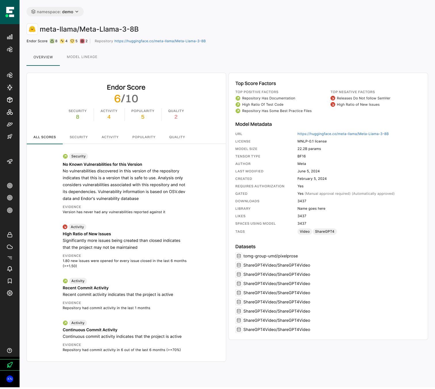 Endor-Labs-Scores-for-AI-Model-evaluation